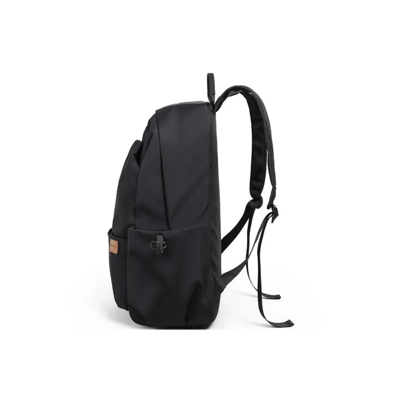COMELY Fabric Laptop Backpack Regular Unisex Black-5
