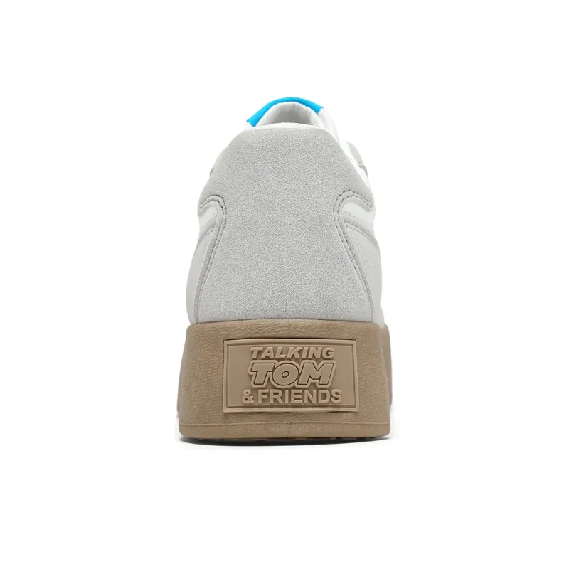 TALKING TOM Skateboard Shoes Women's Low Top White-4