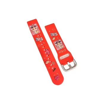 Mr. Strap Watch Band Apple Compatibility Silicone Material