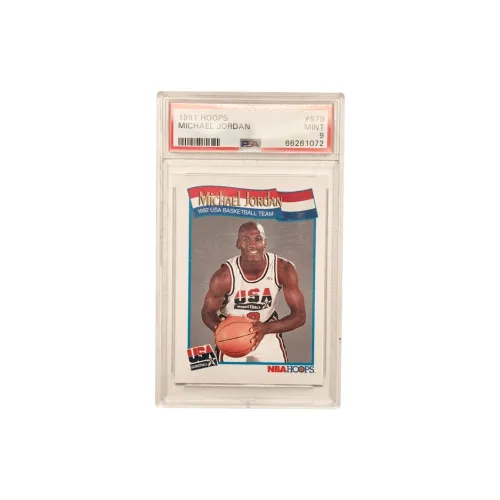 PANINI 1991 Hoops Michael Jordan 1992 US Team Michael Jordan Air Jordan Rare Vintage Card PSA 9 Graded Cards 1 Pc