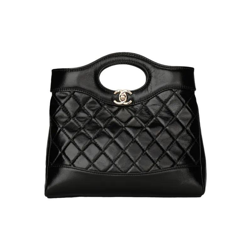 CHANEL 24S Mini 31 Bag Black/Glod-0