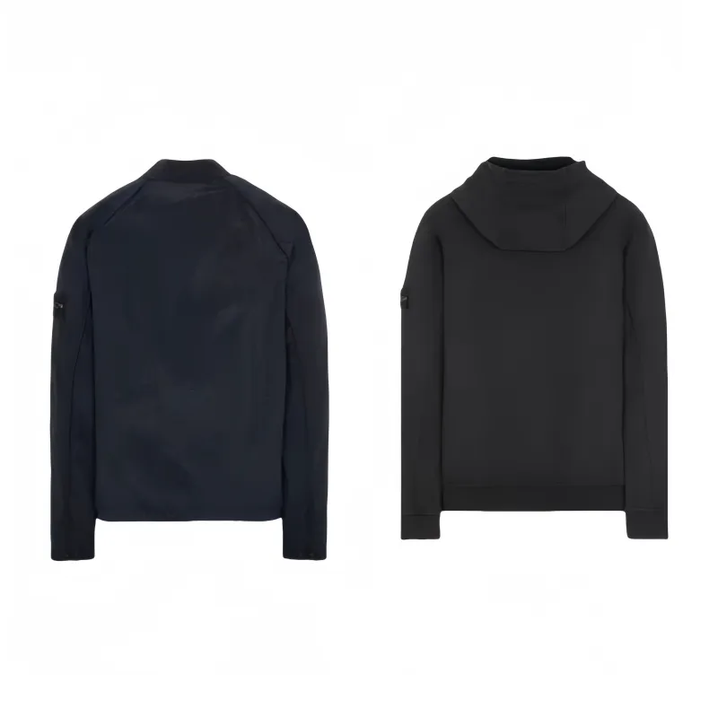 STONE ISLAND Metal Nylon Series Casual Sportswear Unisex Black-1