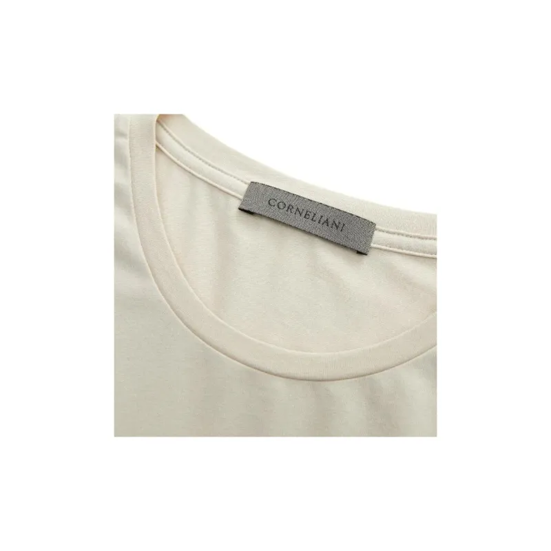 CORNELIANI FW24 T Shirt Men's Beige-6