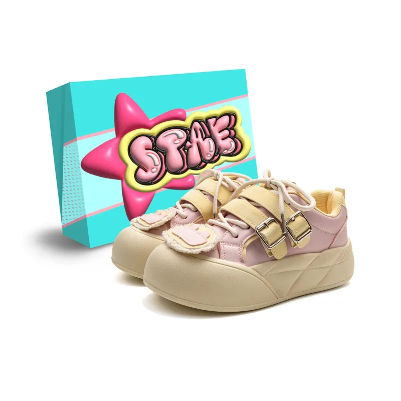 STAE Anti-Slip Wear-Resistant Low-Top Skateboard Shoes Women's Box Included-6