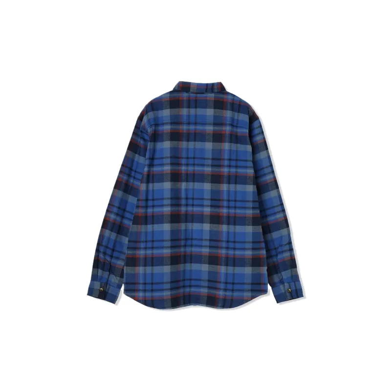 Columbia Pitchstone Shirt Men's Preppy Marine Plaid-1