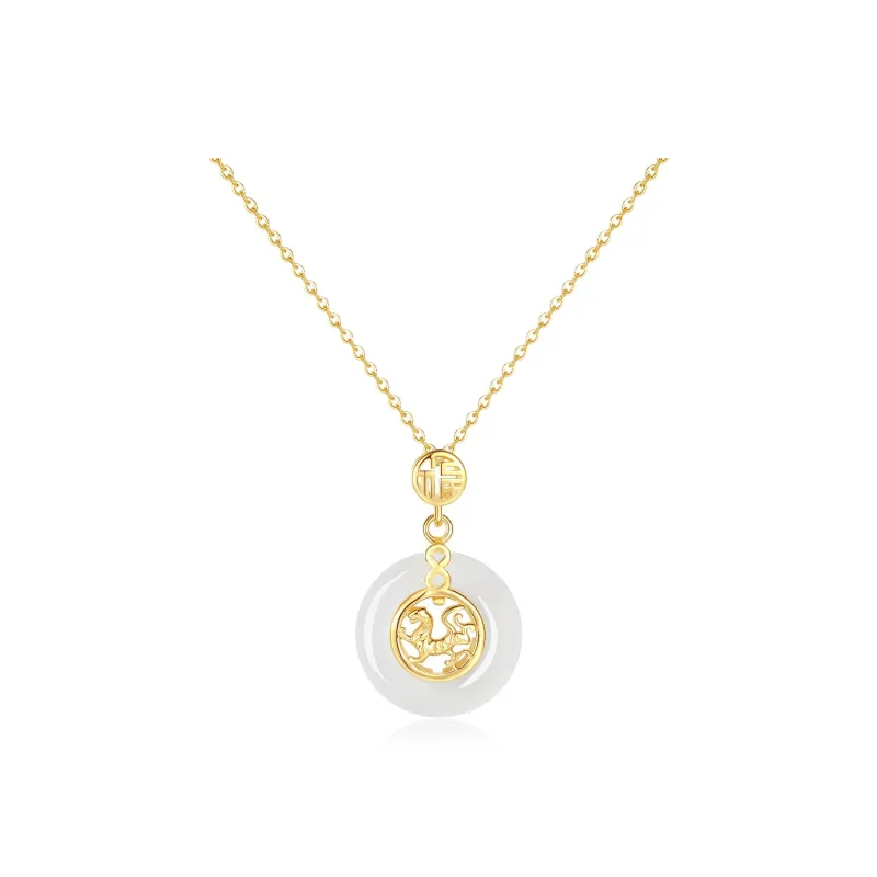 MISS TOOYA Chalcedony Necklaces Women's-5
