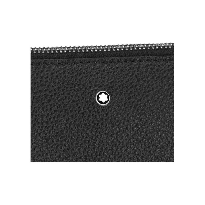 MONTBLANC Leather Briefcase, Document Holder, Clutch Regular Men's Black-5
