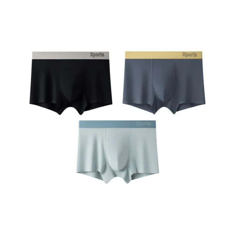 Qiao Ni Tong Underpants Men's 3 Pack-5