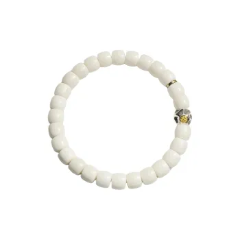Xifeng Building White Jade Bodhi Bracelets Unisex