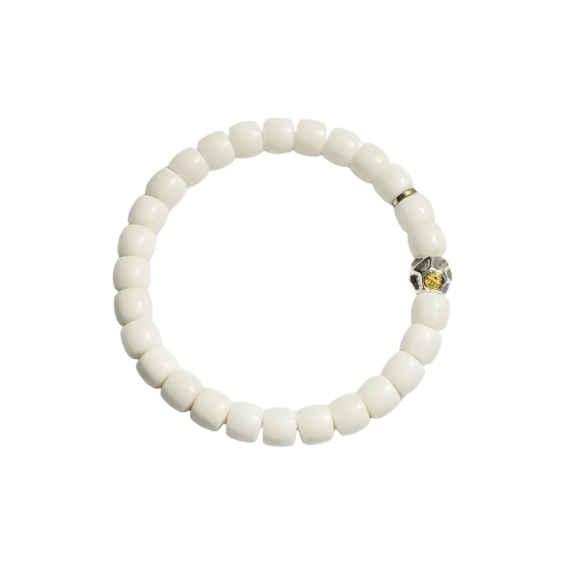 Xifeng Building White Jade Bodhi Bracelets Unisex-0