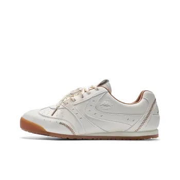 Kappa Anti Slip Wear Resistant Low Top Skateboard Shoes Women's Winter Day White