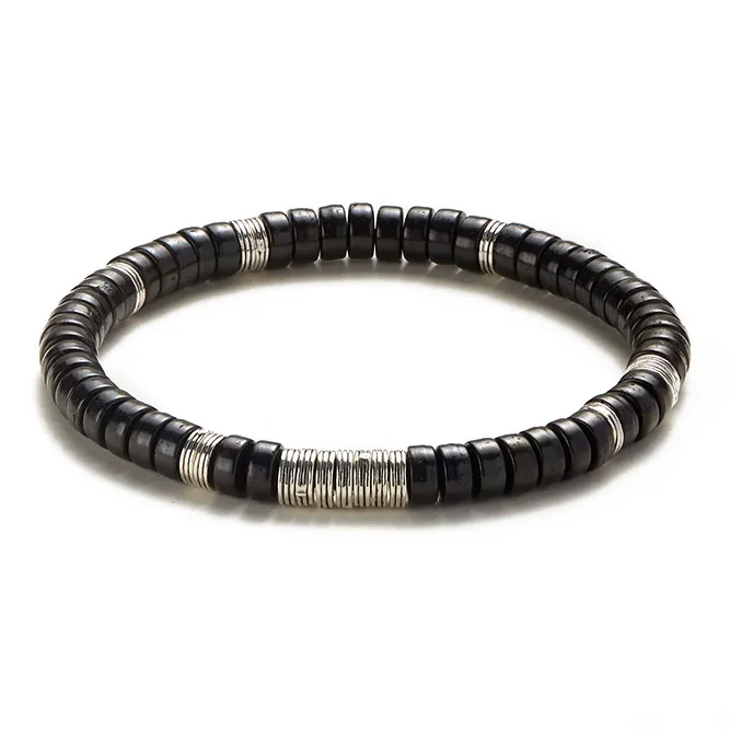 MY Coconut Shell Beads Bracelets Unisex-0