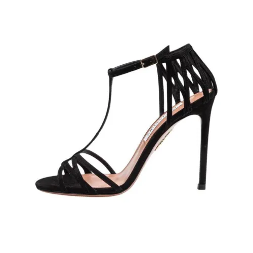 AQUAZZURA Forever More Strap jacob Sandals 10.5cm Women's Black