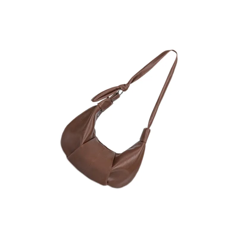 OKEKE Pu Shoulder Bag Regular Unisex Umber/Black-7