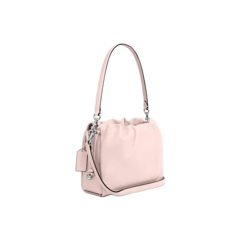 COACH Faye Cow Leather Crossbody Bag Shoulder Bag Small Size Women's Light Pink Red-1
