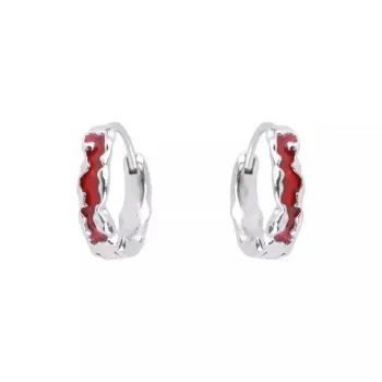 PEACE & CAT Alloy Earrings Unisex