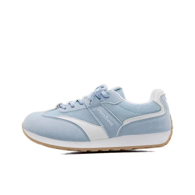 RENBEN Durable Breathable Lightweight Low-Top Casual Shoes Women's Beige-12