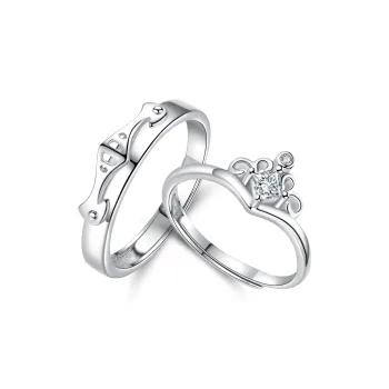 ZUOHUO S925 Silver Rings Unisex Silver