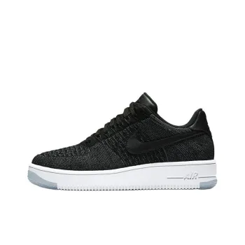 Nike Air Force 1 Anti Slip Wear Resistant Low Top Skateboard Shoes Women's Black White