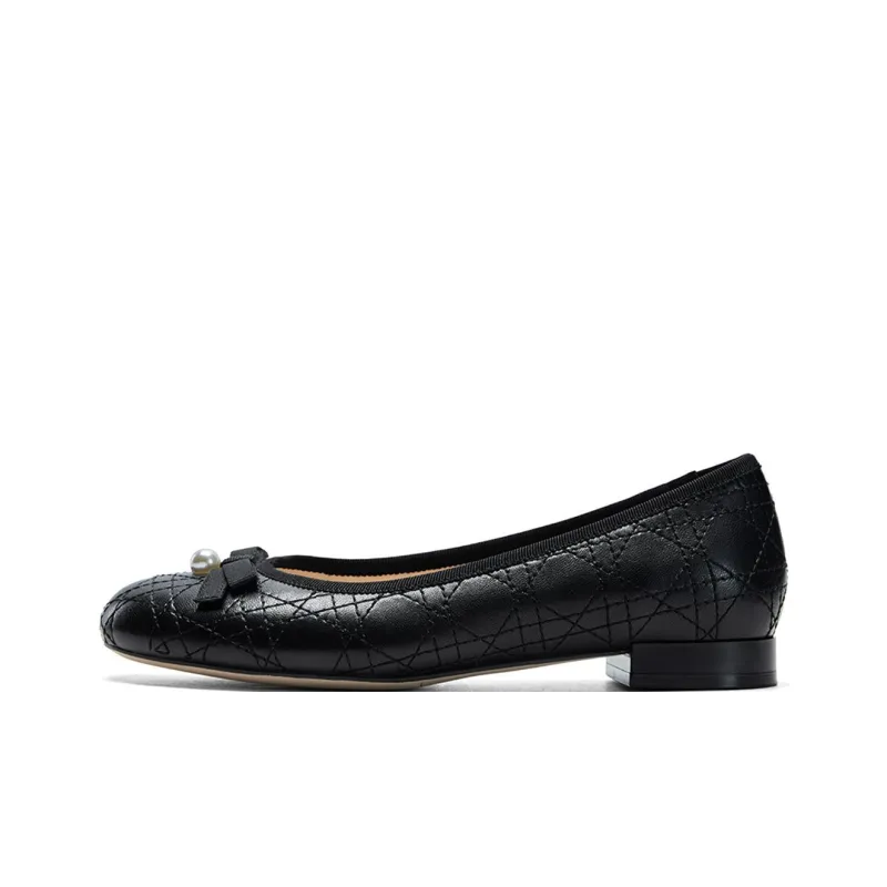 NINE WEST Casual Single Shoes 1.8cm Women's Black-0
