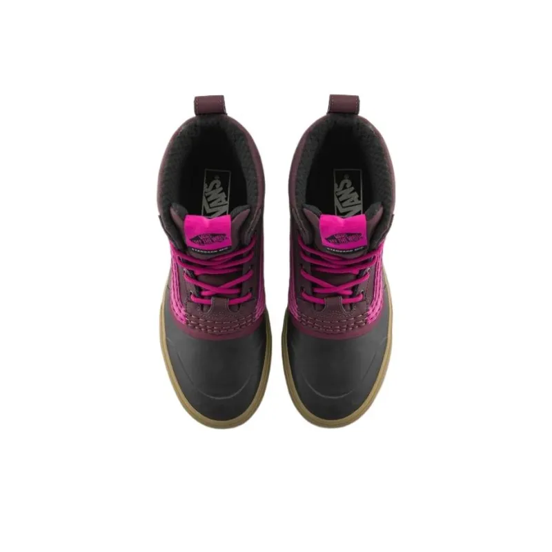 Vans Standard Slip-Resistant Short Snow Boots Unisex Fuchsia-3