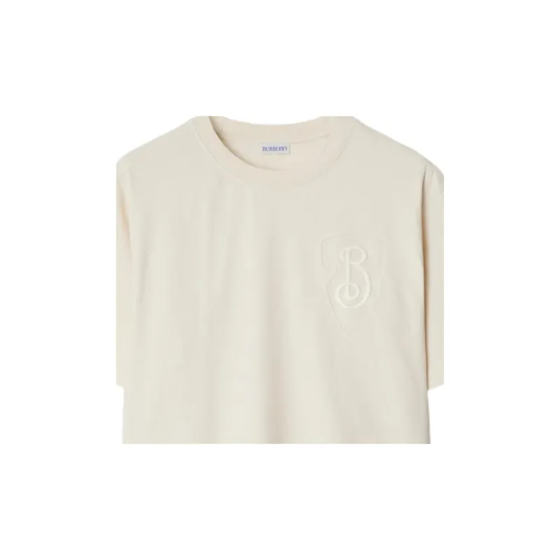 Burberry T Shirts Men Beige-4