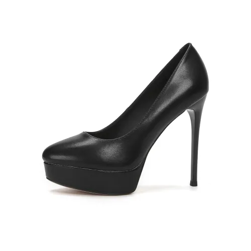 Zubumei Slim Heel High Heels 12CM Women's