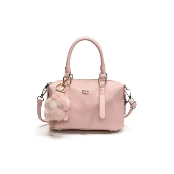 Meow In The Grass PU Handbag Women's Pink