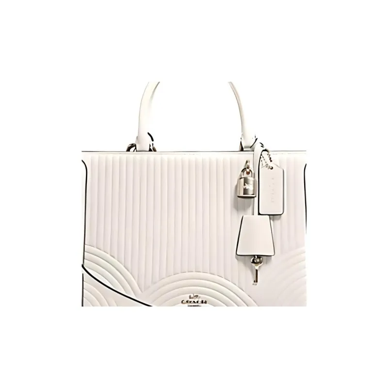 COACH Zoe Calfskin Handbags Shoulder Bag Crossbody Bag Women's Chalk White-1