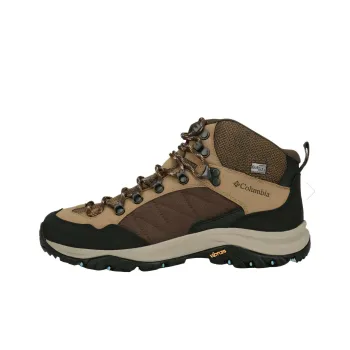 Columbia Steens Slip-Resistant Mid-Top Hiking Shoes Women's Brown