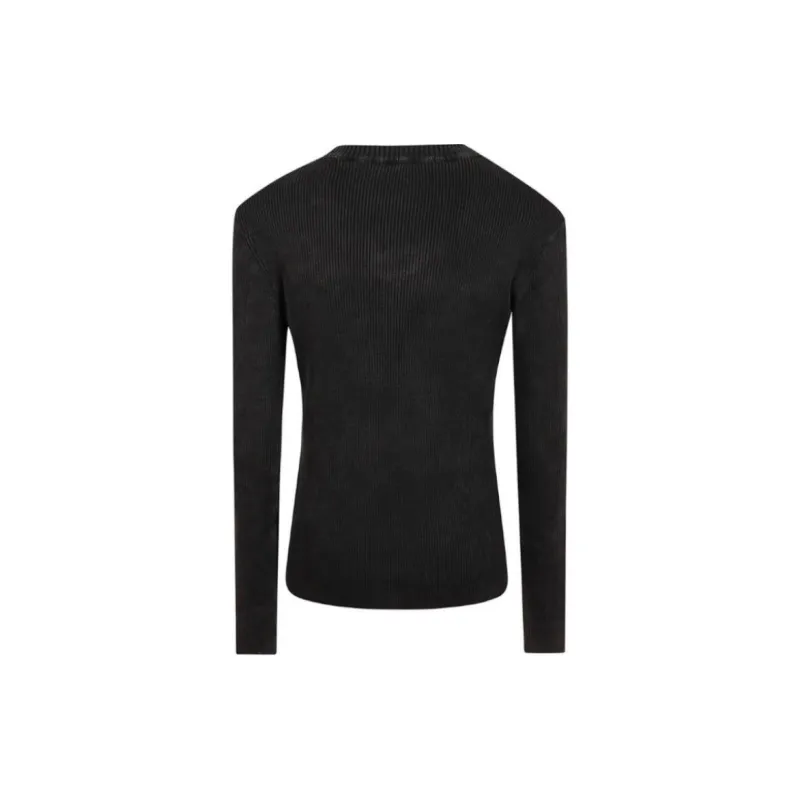 DIESEL K Darin D Cut Out Logo Distressed Jumper-1