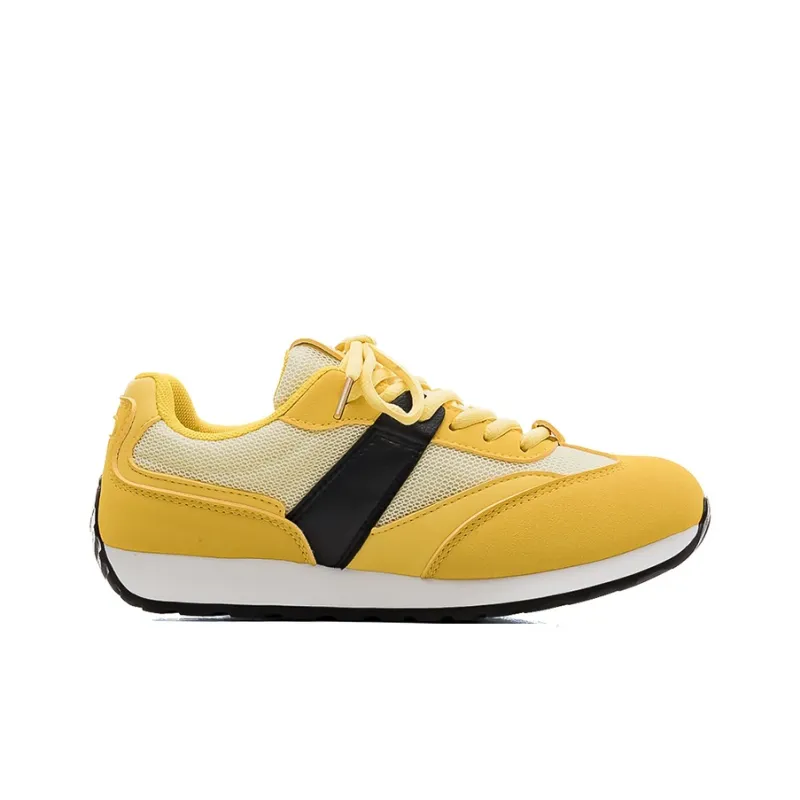 RENBEN Durable Breathable Lightweight Low-Top Casual Shoes Women's Beige-7