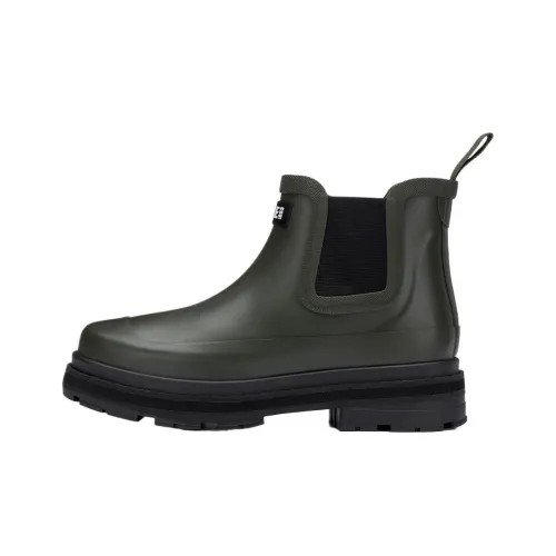 AIGLE Wear-Resistant Rain Boots Women's Avocado Green