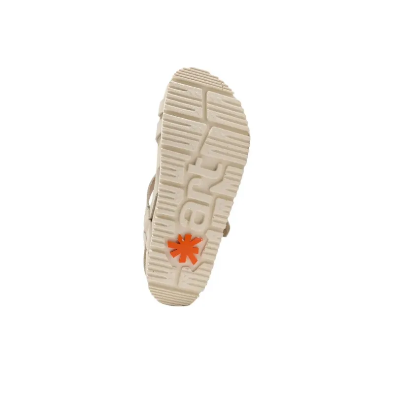 Art BURDEOS Strap Sandals Women's Beige-4