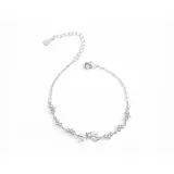 Sparkling Rhinestone Bowknot Bracelet