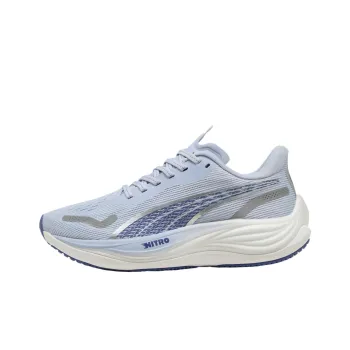PUMA Velocity Nitro Slip Resistant Low Top Casual Shoes Women's Blue
