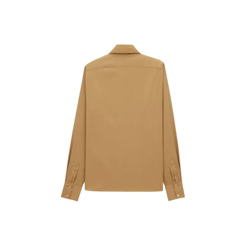SAINT LAURENT Gathered detail Blouse-1