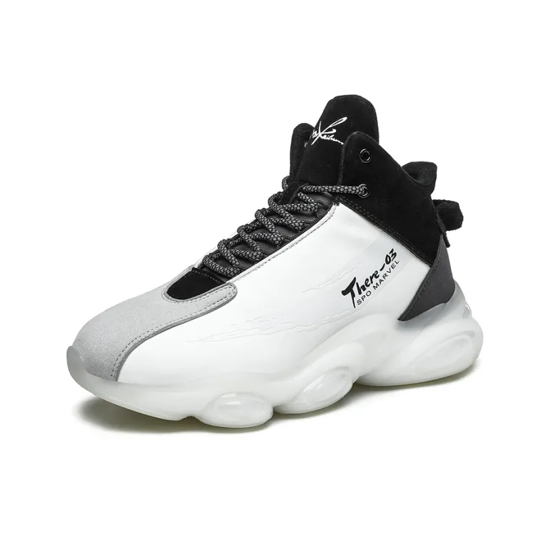 JANECO Slip Resistant High Top Casual Shoes Men's-6