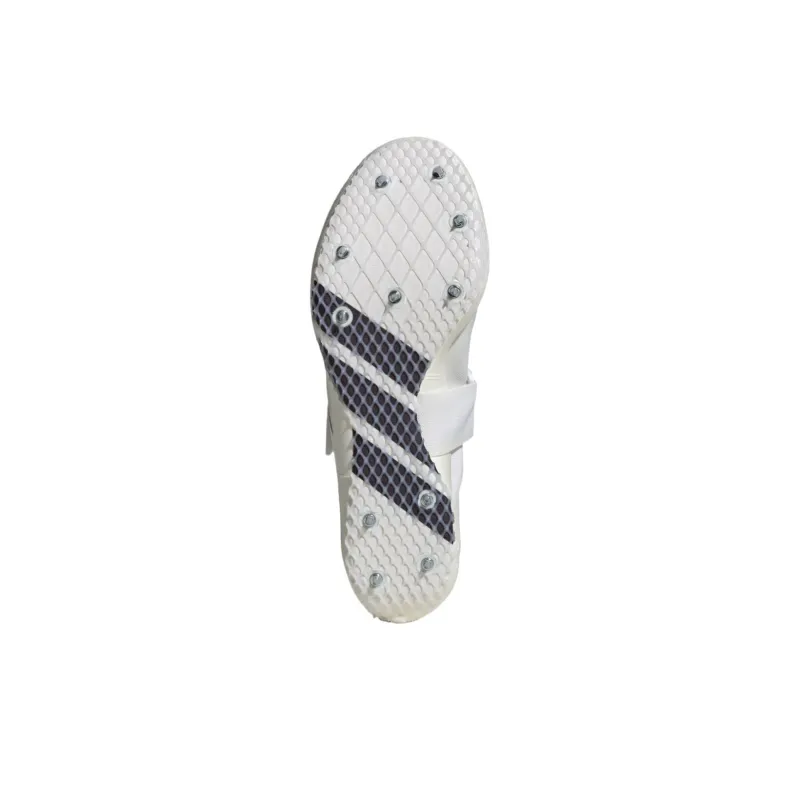 Adidas Adizero HJ Slip Resistant Low Top Basketball Shoes Unisex White-3