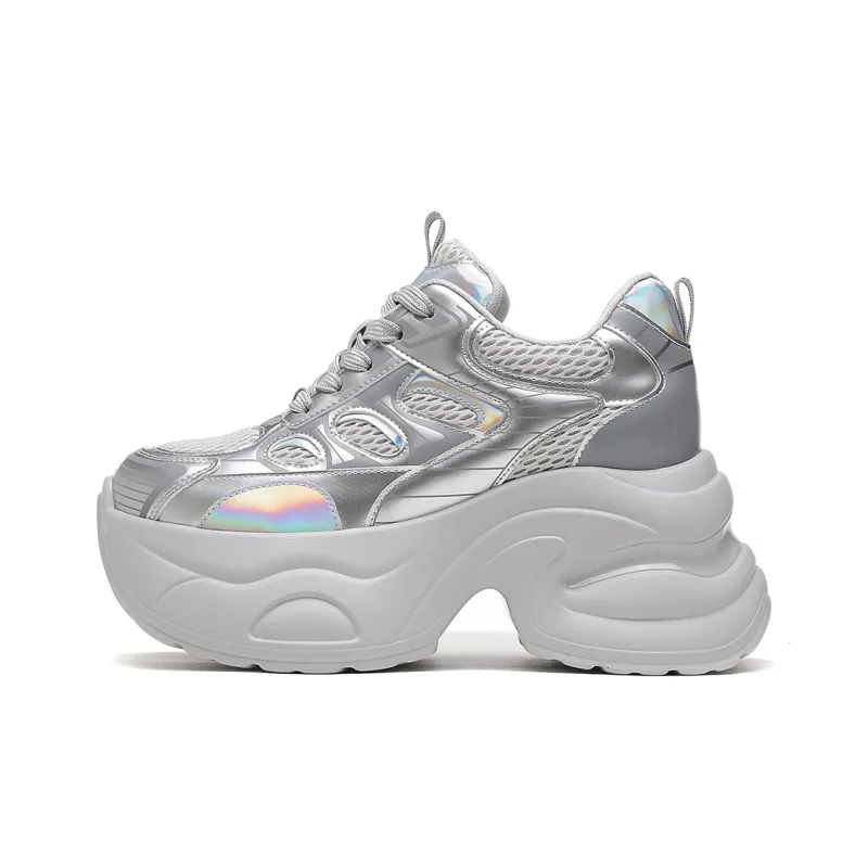 CARDANRO Small sized Sky Vegetables Low Top Chunky Sneakers Women's-6
