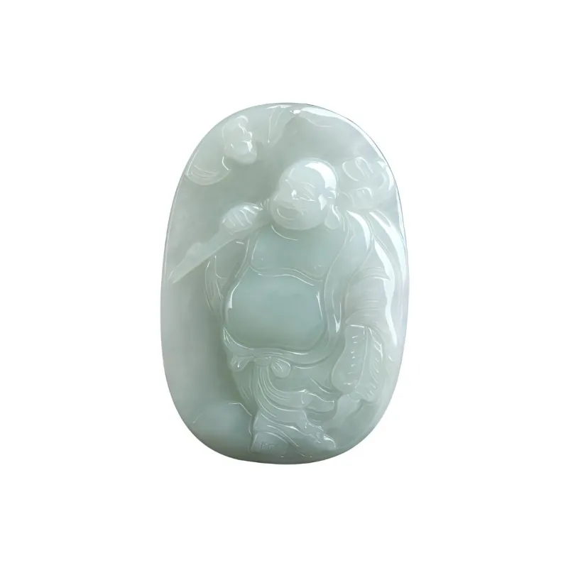 Emerald Glutinous Jade Jadeite Pendants Unisex-1