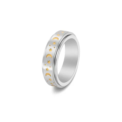 SKSW Titanium Steel Rings Unisex