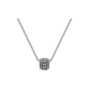 ENFANTIN S925 Silver Titanium Steel Necklaces Unisex