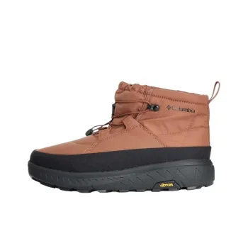Columbia Abrasion Resistant Short Outdoor Boots Unisex Brown Red