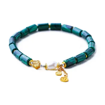 Amy's Garden Malachite Bracelets Women's