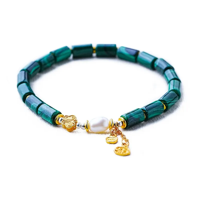 Amy's Garden Malachite Bracelets Women's-0