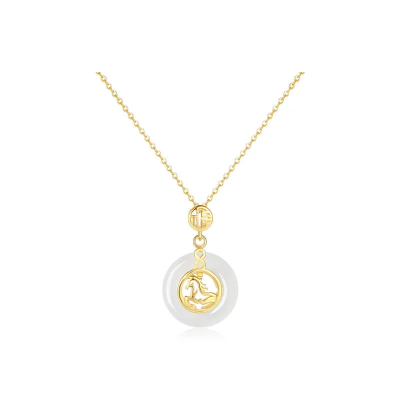 MISS TOOYA Chalcedony Necklaces Women's-15