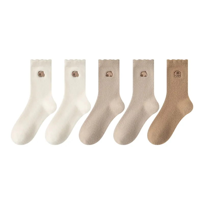 XXLLG Mid Calf Socks Women's 2 Pack-14