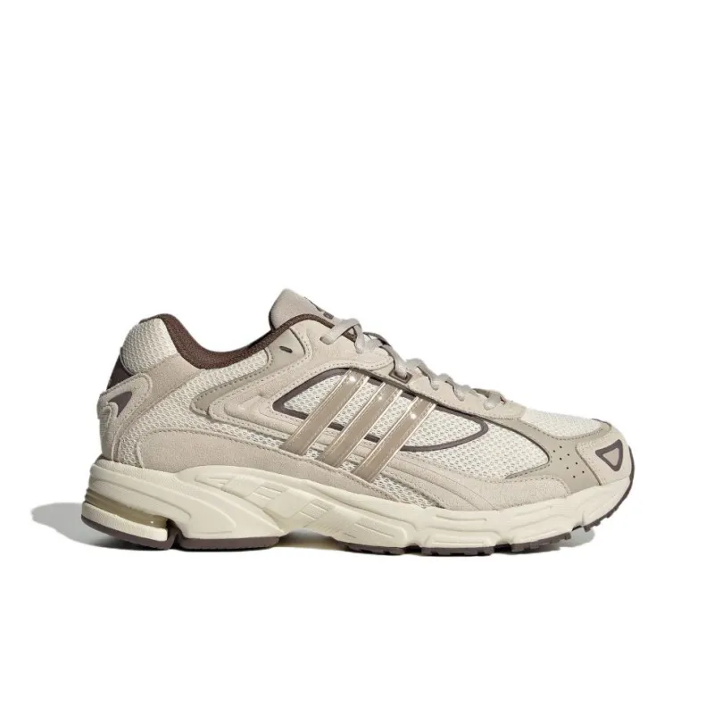 Adidas RESPONSE CL Anti Slip Wear Resistant Low Top Chunky Sneakers Unisex White Brown-1