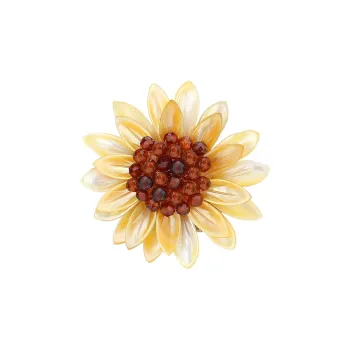 VIOLET Alloy Mother Of Pearl Brooches Women's
